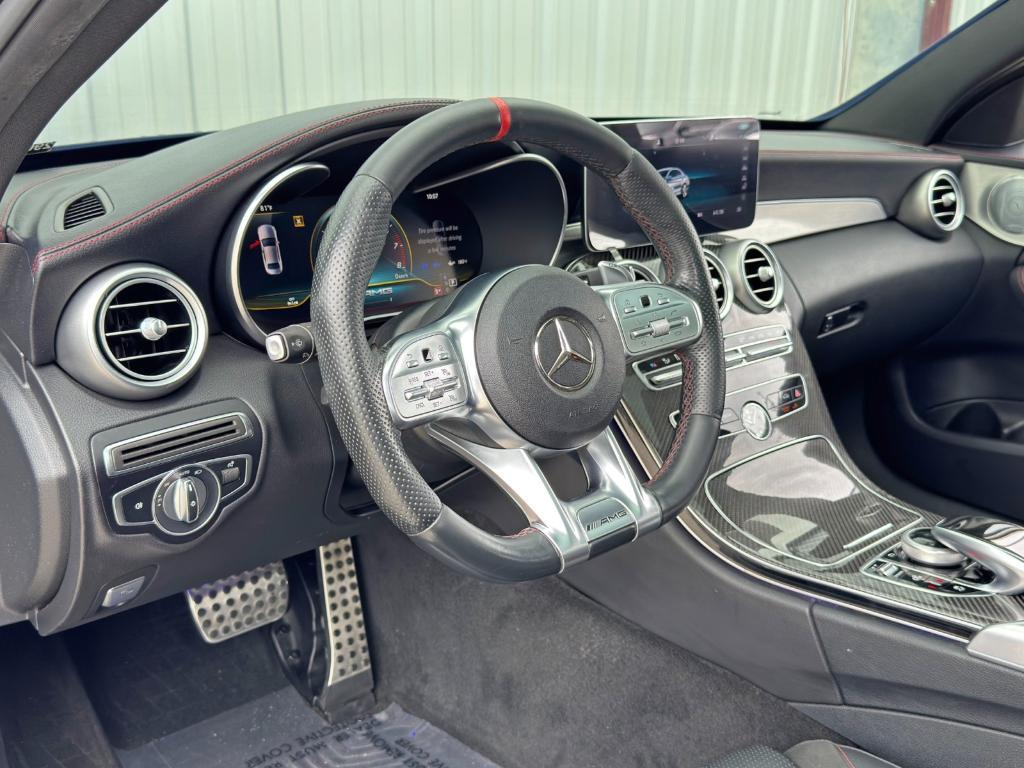 used 2019 Mercedes-Benz AMG C 43 car, priced at $29,000