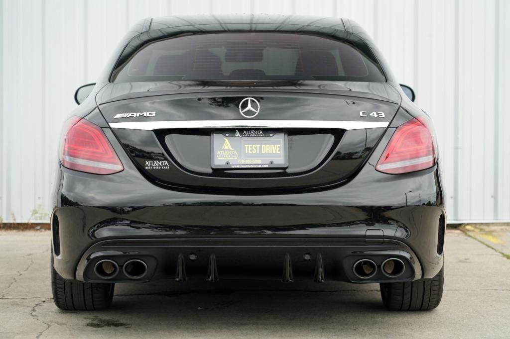 used 2019 Mercedes-Benz AMG C 43 car, priced at $29,000
