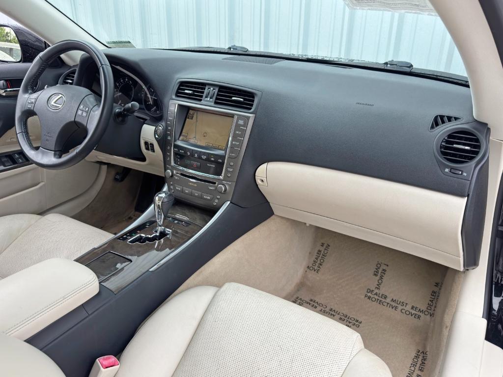 used 2010 Lexus IS 250C car, priced at $10,000