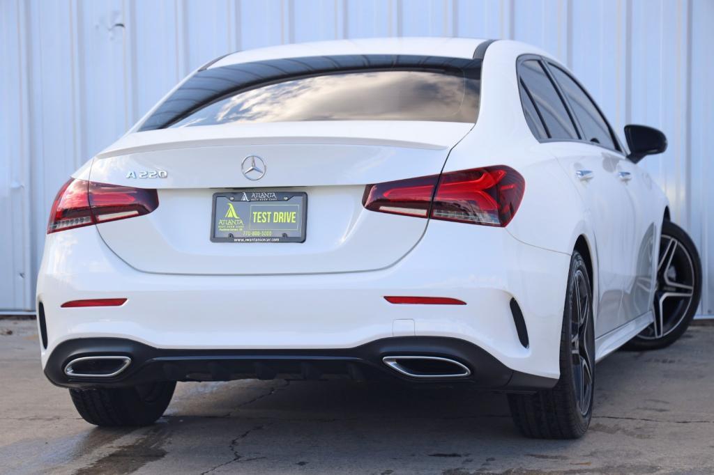 used 2021 Mercedes-Benz A-Class car, priced at $23,000