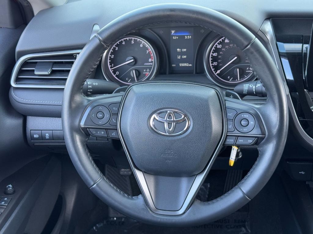 used 2021 Toyota Camry car, priced at $19,000