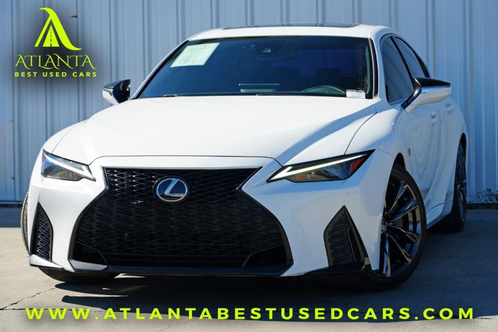 used 2021 Lexus IS 350 car