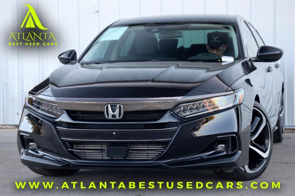 used 2021 Honda Accord car, priced at $22,500