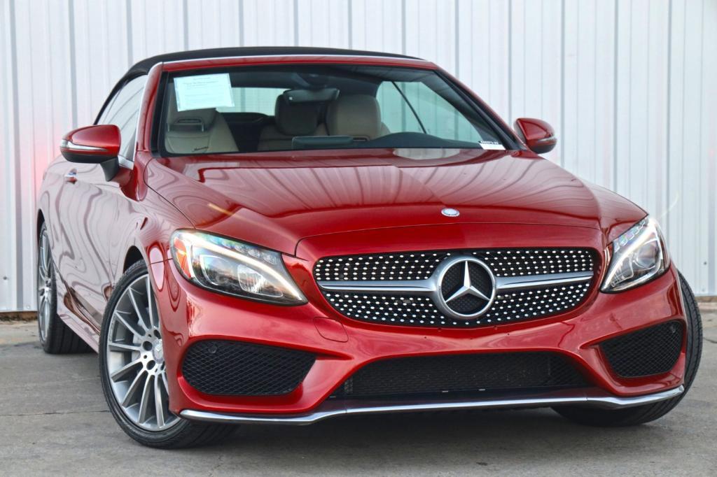 used 2017 Mercedes-Benz C-Class car, priced at $21,500