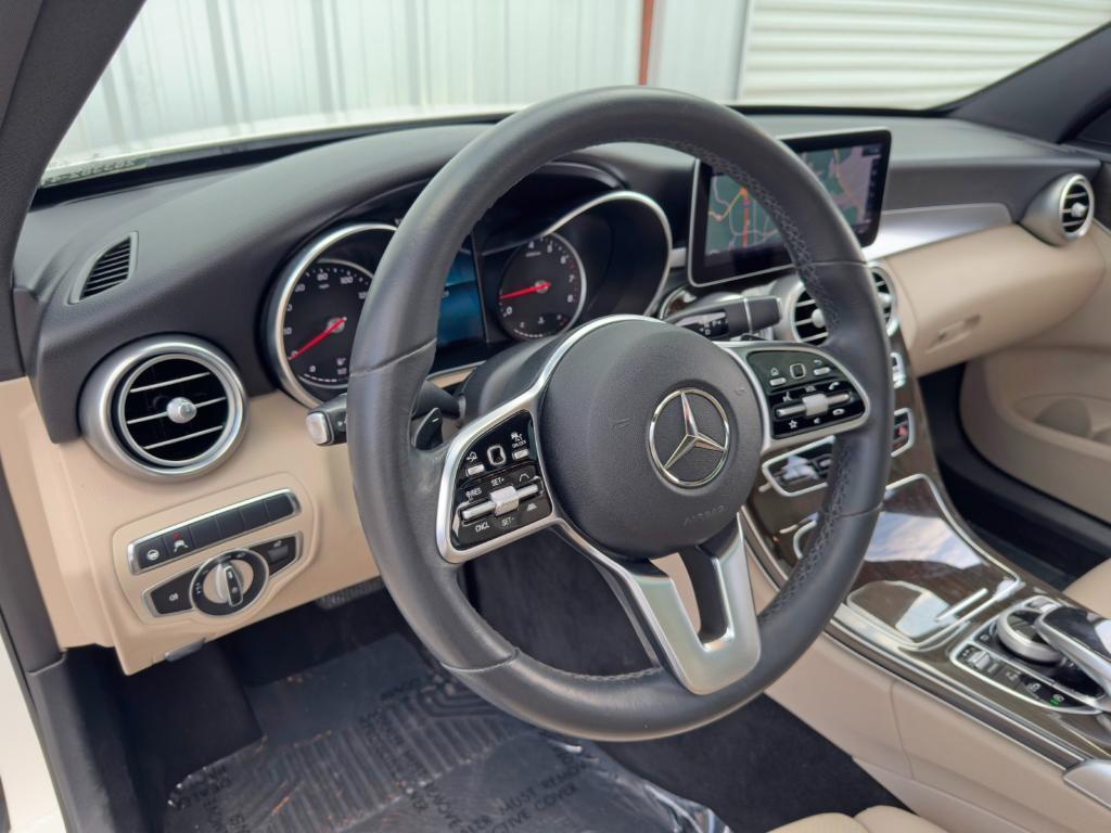 used 2019 Mercedes-Benz C-Class car, priced at $16,000