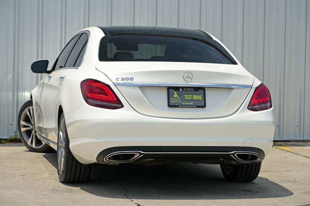 used 2019 Mercedes-Benz C-Class car, priced at $16,000