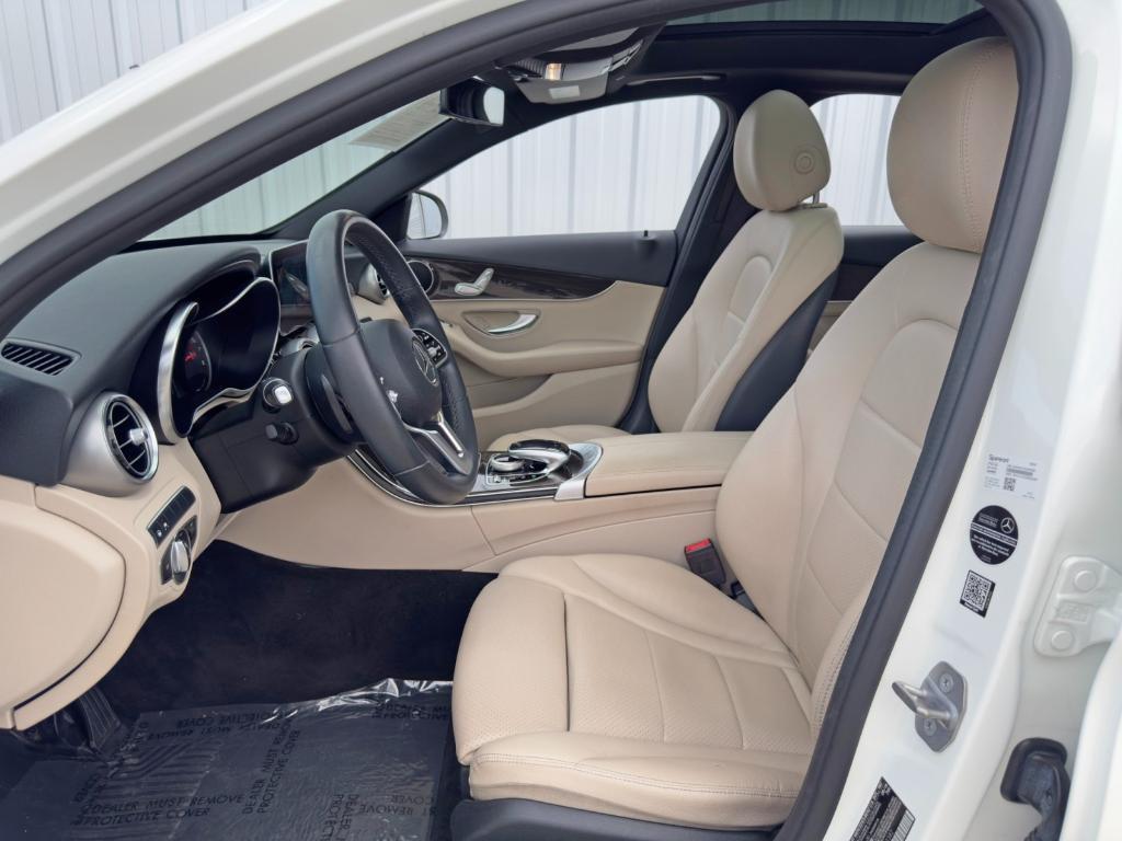 used 2019 Mercedes-Benz C-Class car, priced at $16,000
