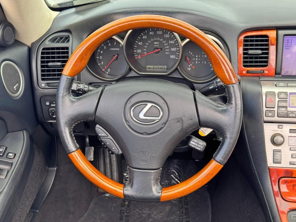 used 2004 Lexus SC 430 car, priced at $7,000