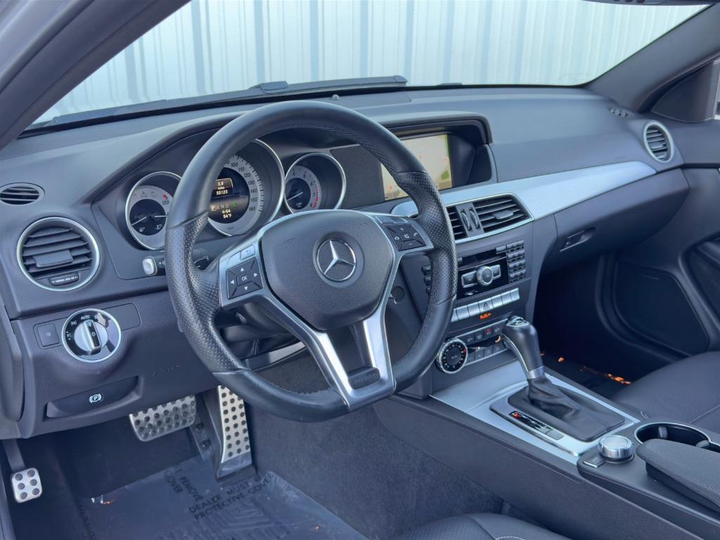 used 2015 Mercedes-Benz C-Class car, priced at $14,000