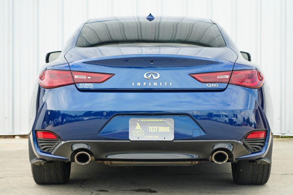 used 2017 INFINITI Q60 car, priced at $17,750
