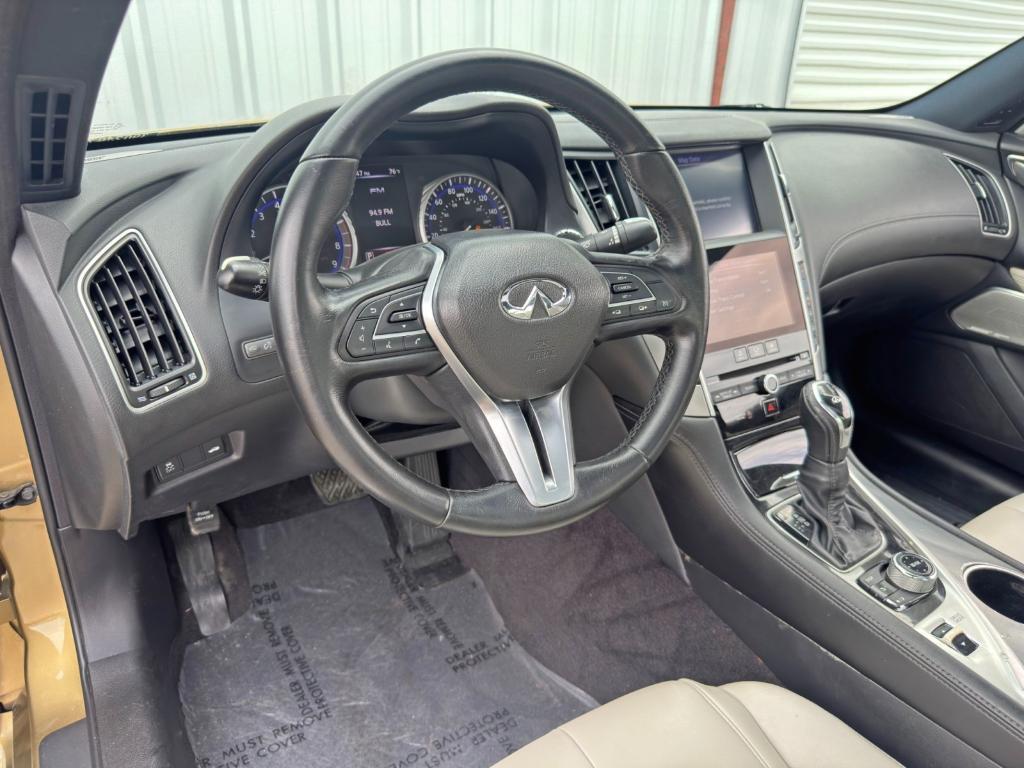 used 2018 INFINITI Q60 car, priced at $15,000