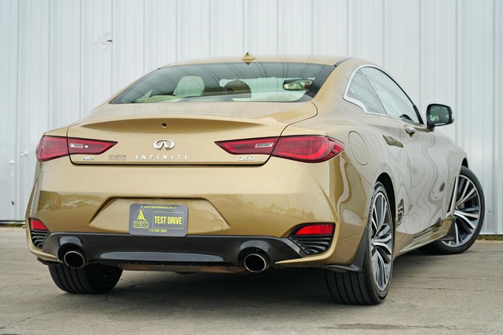 used 2018 INFINITI Q60 car, priced at $15,000
