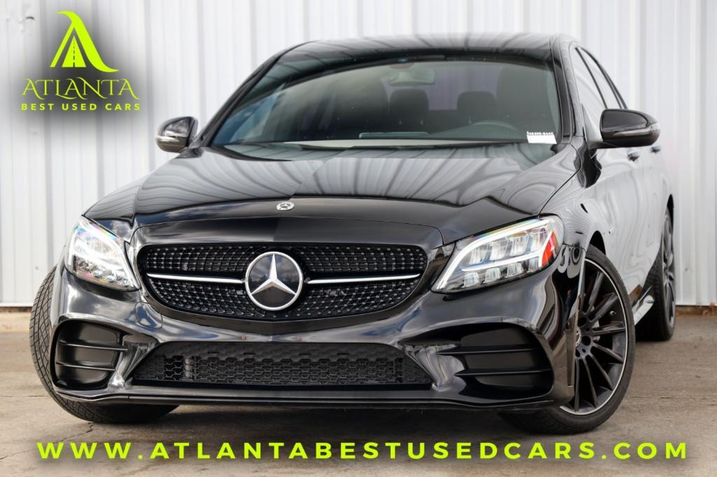 used 2021 Mercedes-Benz C-Class car, priced at $23,500