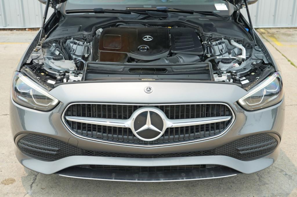 used 2022 Mercedes-Benz C-Class car, priced at $25,000