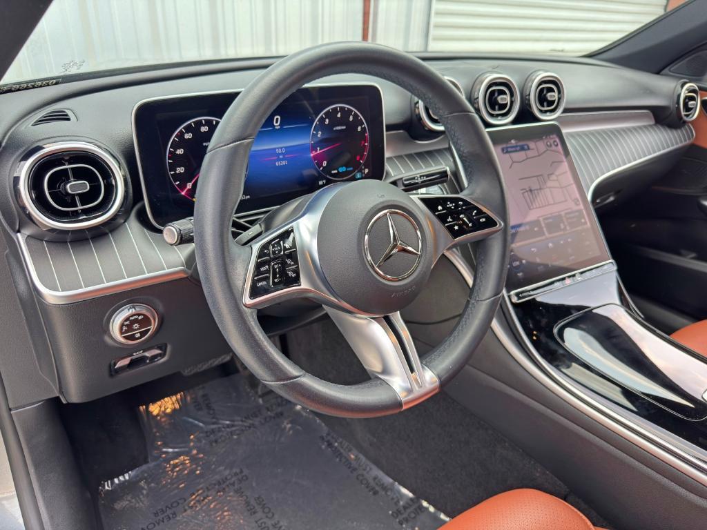 used 2022 Mercedes-Benz C-Class car, priced at $25,000