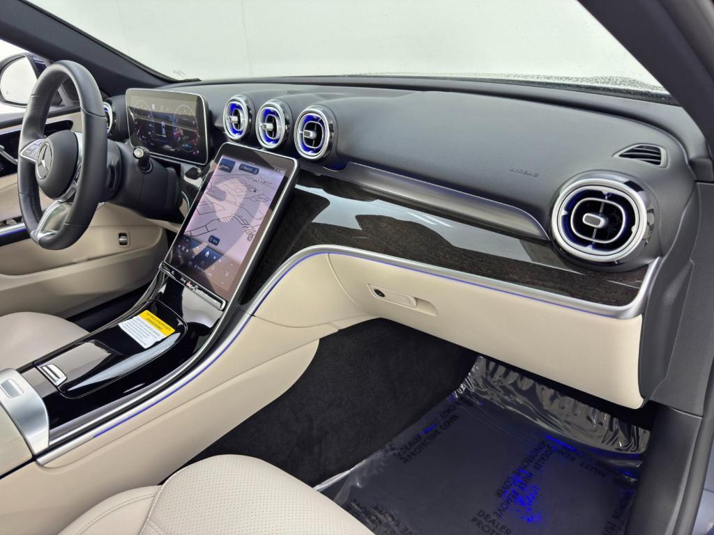used 2022 Mercedes-Benz C-Class car, priced at $27,500