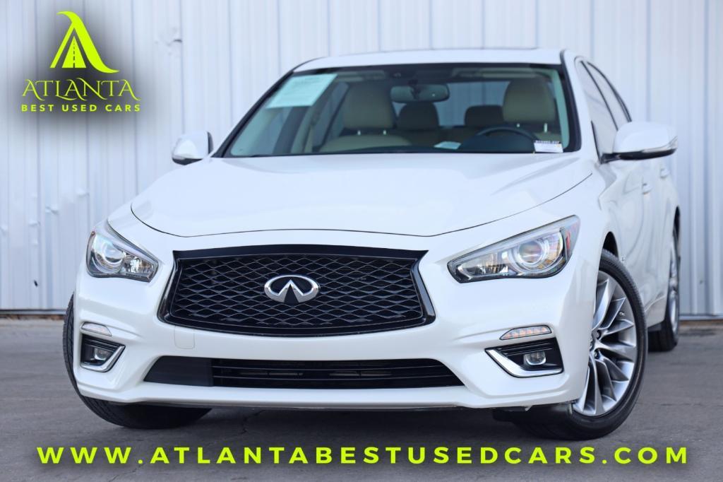 used 2019 INFINITI Q50 car, priced at $18,000