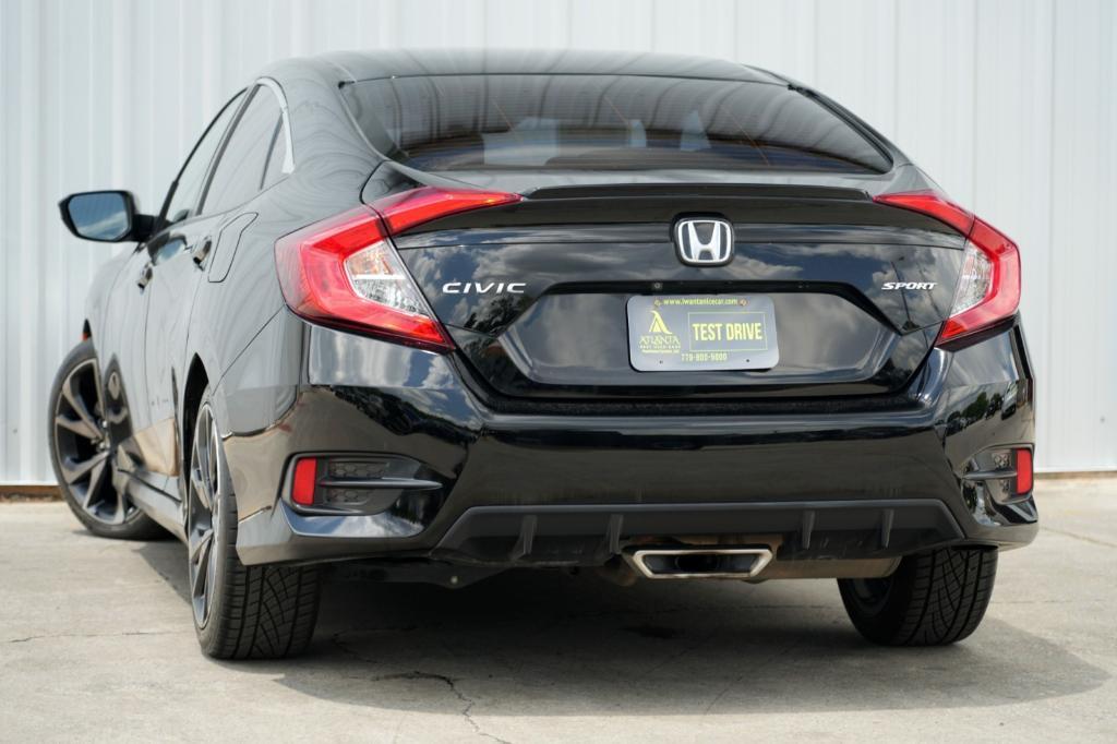 used 2021 Honda Civic car, priced at $15,000