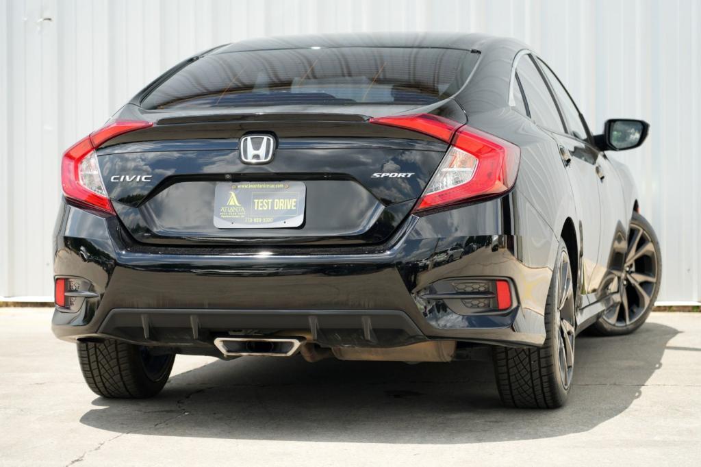 used 2021 Honda Civic car, priced at $15,000