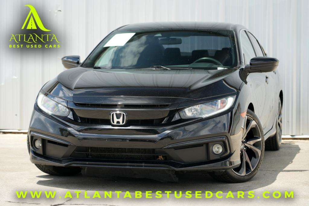 used 2021 Honda Civic car, priced at $15,000