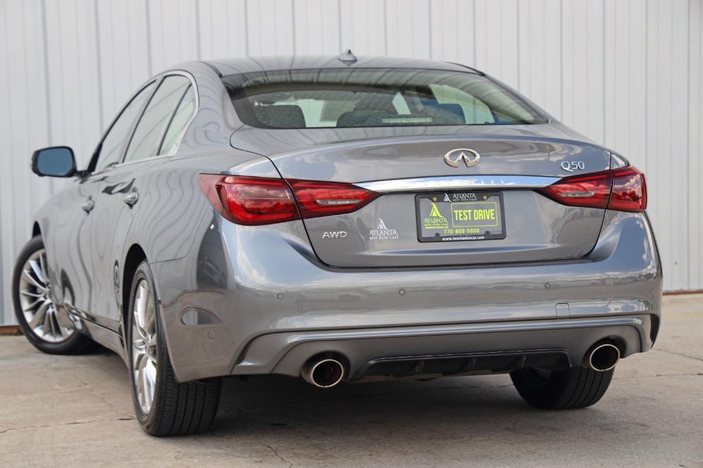 used 2021 INFINITI Q50 car, priced at $22,000