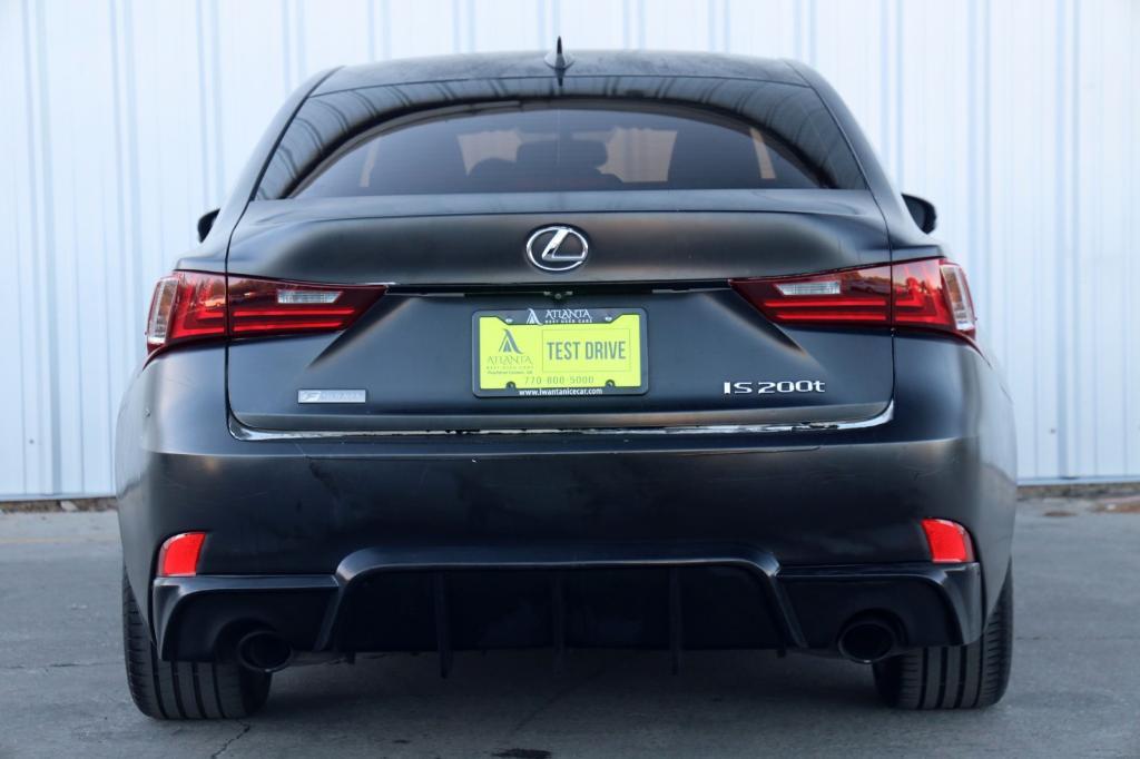 used 2016 Lexus IS 200t car, priced at $12,000