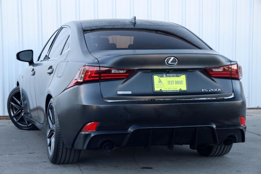 used 2016 Lexus IS 200t car, priced at $12,000