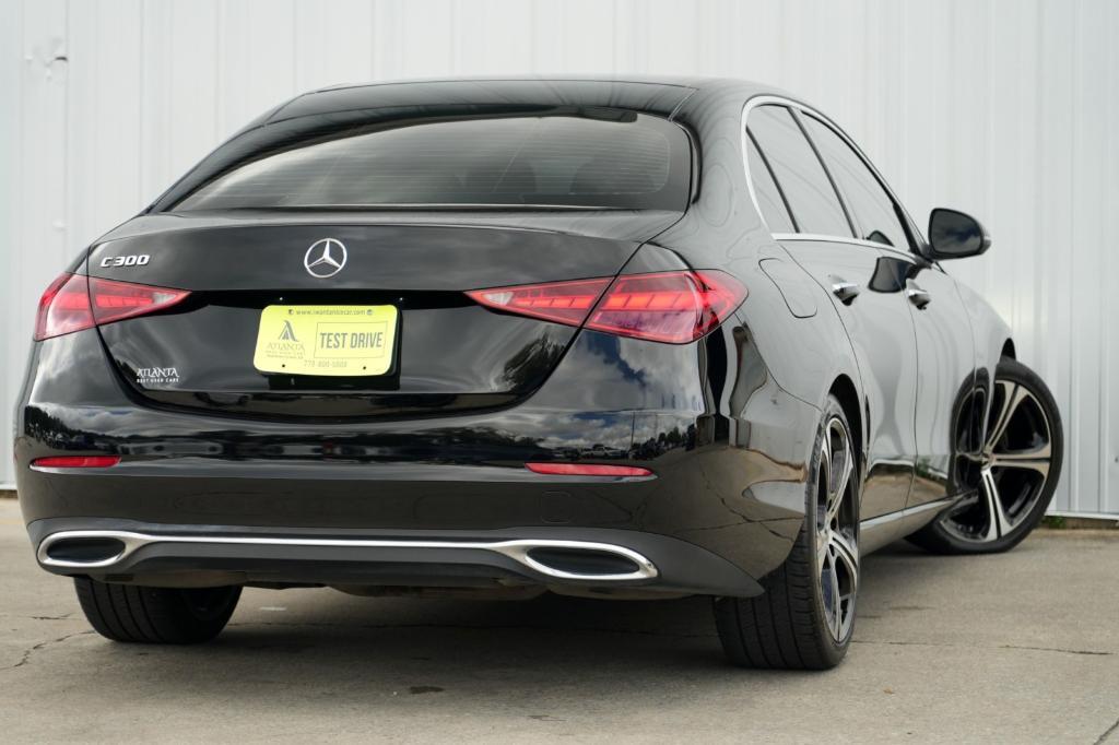 used 2022 Mercedes-Benz C-Class car, priced at $26,500