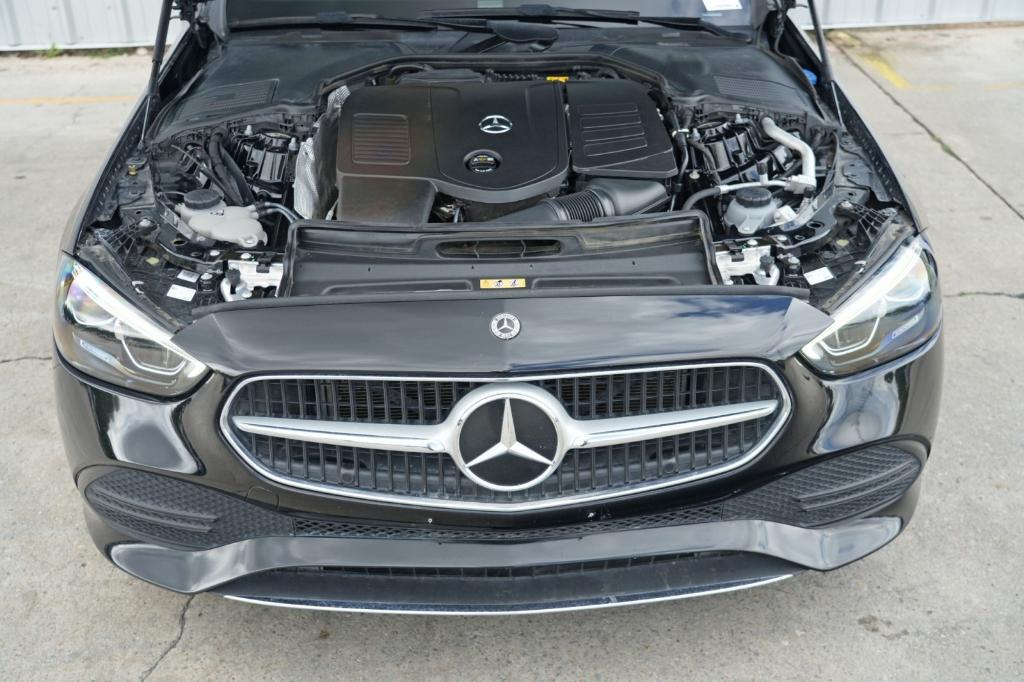 used 2022 Mercedes-Benz C-Class car, priced at $26,500
