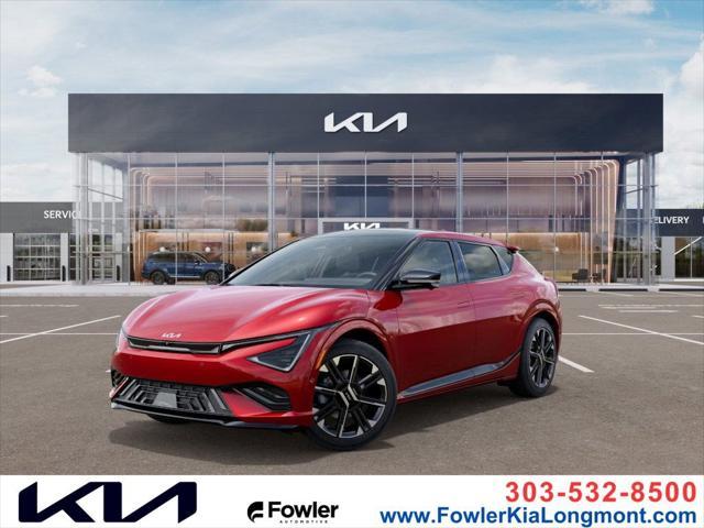 new 2025 Kia EV6 car, priced at $58,235