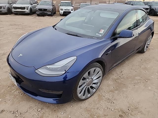 used 2022 Tesla Model 3 car, priced at $31,888