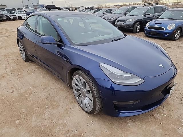 used 2022 Tesla Model 3 car, priced at $31,888