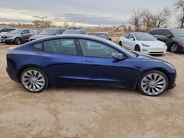 used 2022 Tesla Model 3 car, priced at $31,888