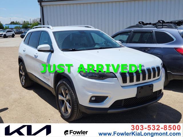 used 2019 Jeep Cherokee car, priced at $19,320