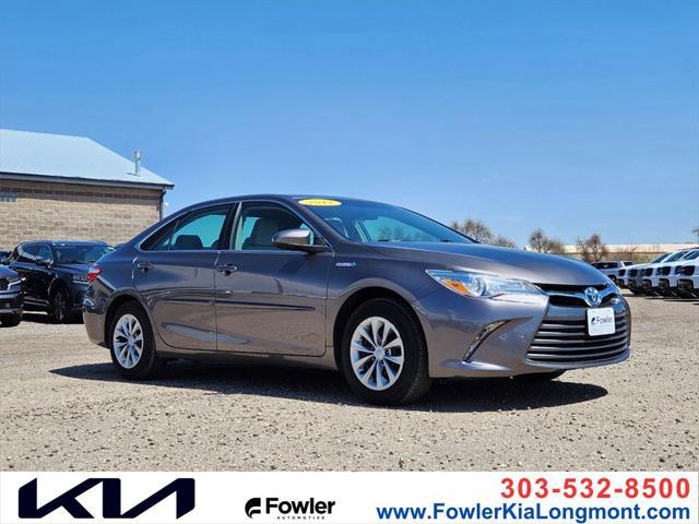 used 2017 Toyota Camry Hybrid car, priced at $19,065