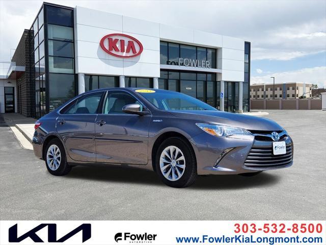 used 2017 Toyota Camry Hybrid car, priced at $18,480