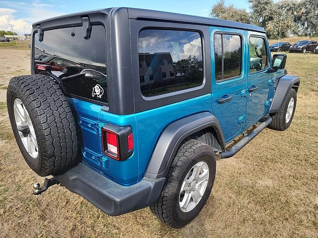 used 2020 Jeep Wrangler Unlimited car, priced at $28,620
