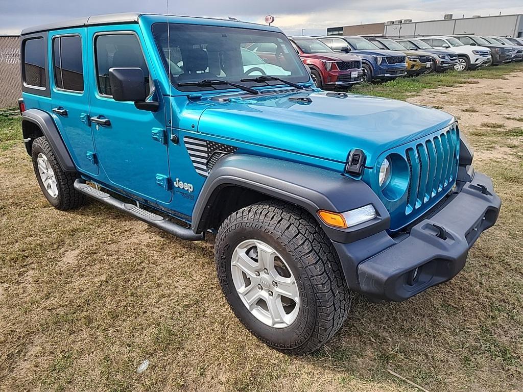 used 2020 Jeep Wrangler Unlimited car, priced at $28,620