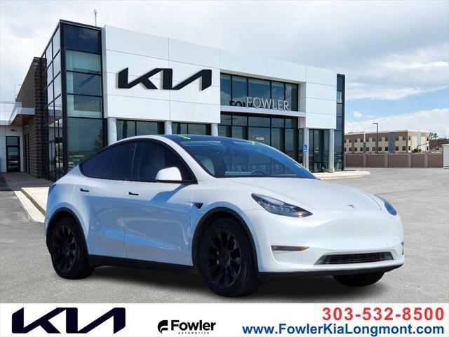 used 2021 Tesla Model Y car, priced at $28,222