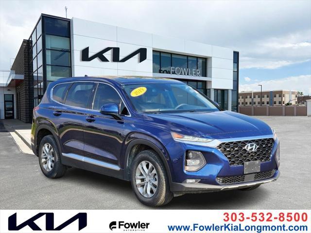 used 2019 Hyundai Santa Fe car, priced at $16,182