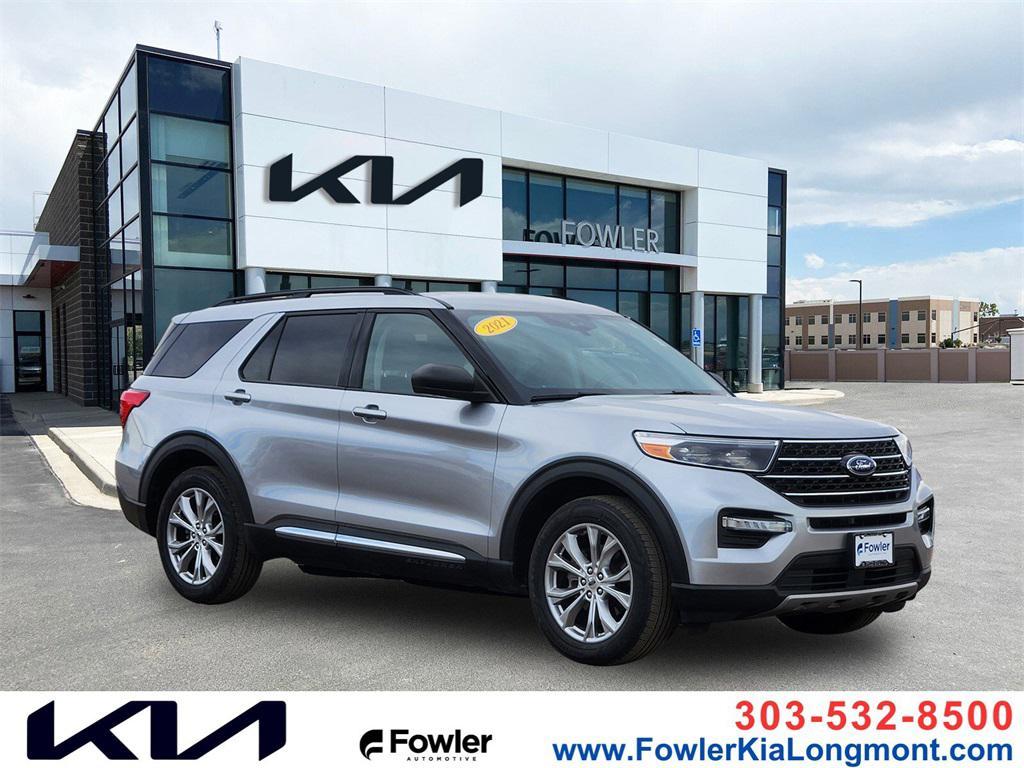 used 2021 Ford Explorer car, priced at $27,949