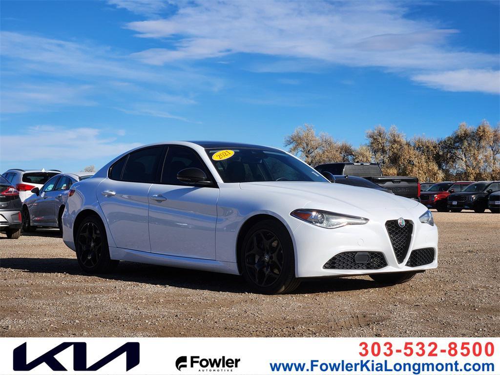 used 2021 Alfa Romeo Giulia car, priced at $21,041