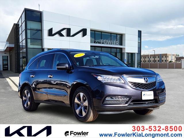 used 2015 Acura MDX car, priced at $15,666