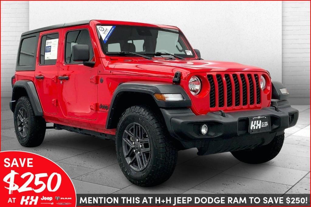 used 2024 Jeep Wrangler car, priced at $36,980