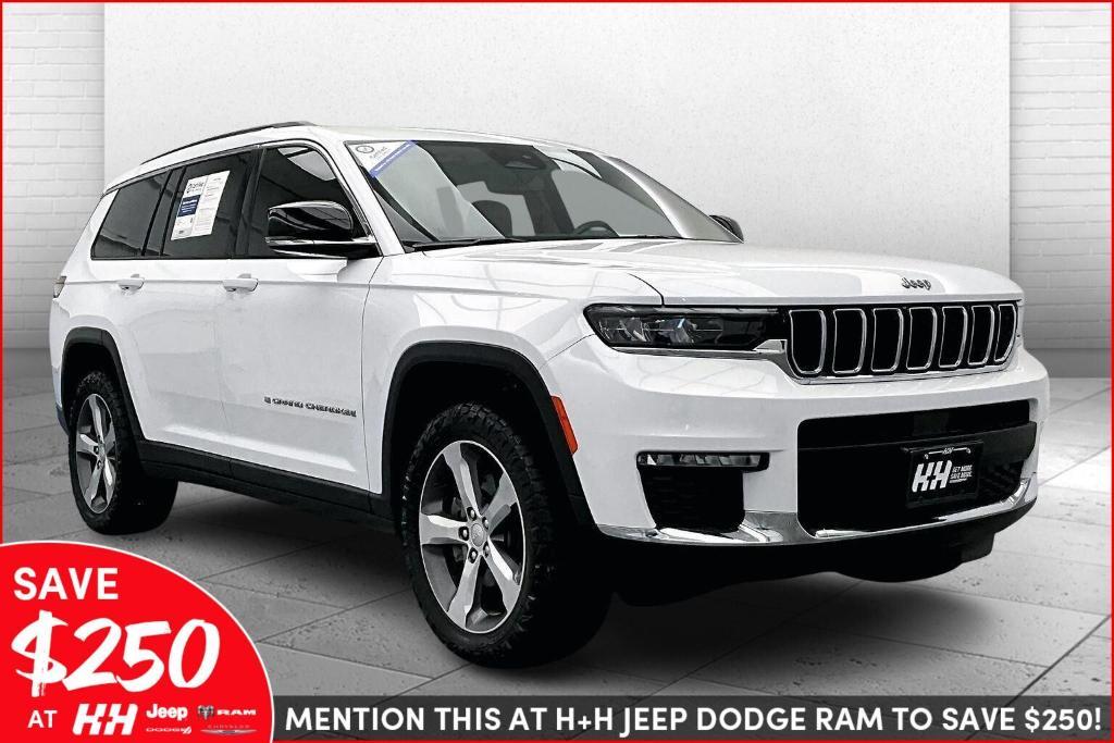 used 2022 Jeep Grand Cherokee L car, priced at $29,555