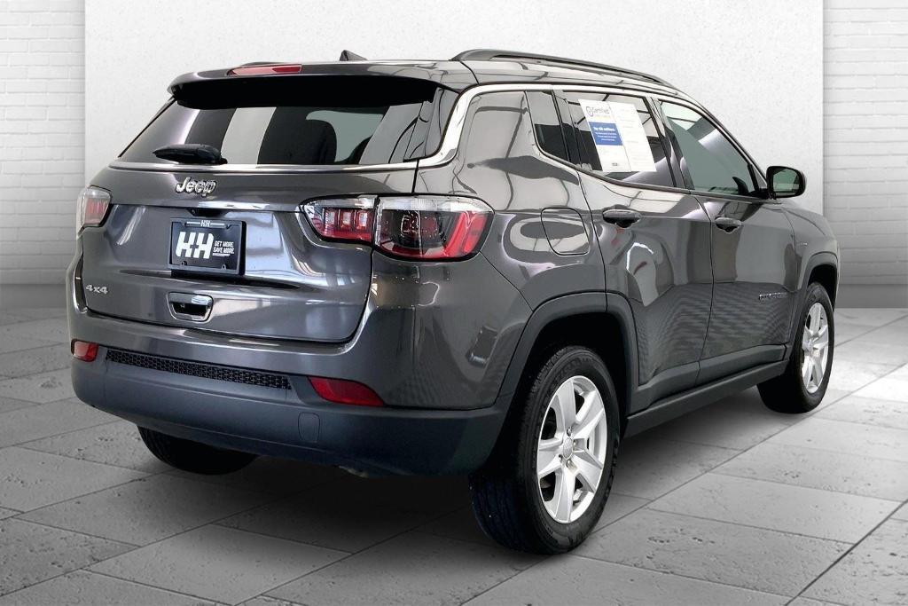 used 2022 Jeep Compass car, priced at $24,500