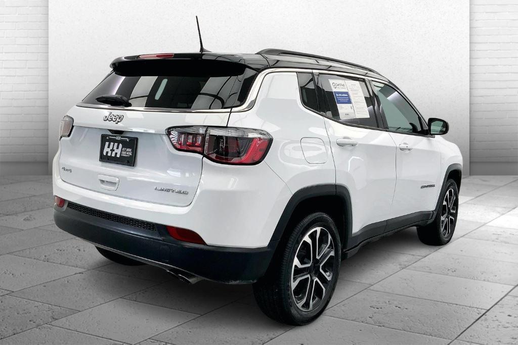 used 2022 Jeep Compass car, priced at $25,969