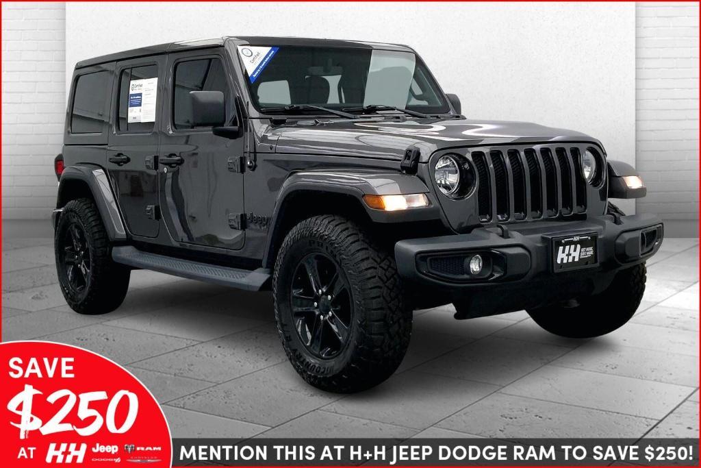 used 2019 Jeep Wrangler Unlimited car, priced at $29,210