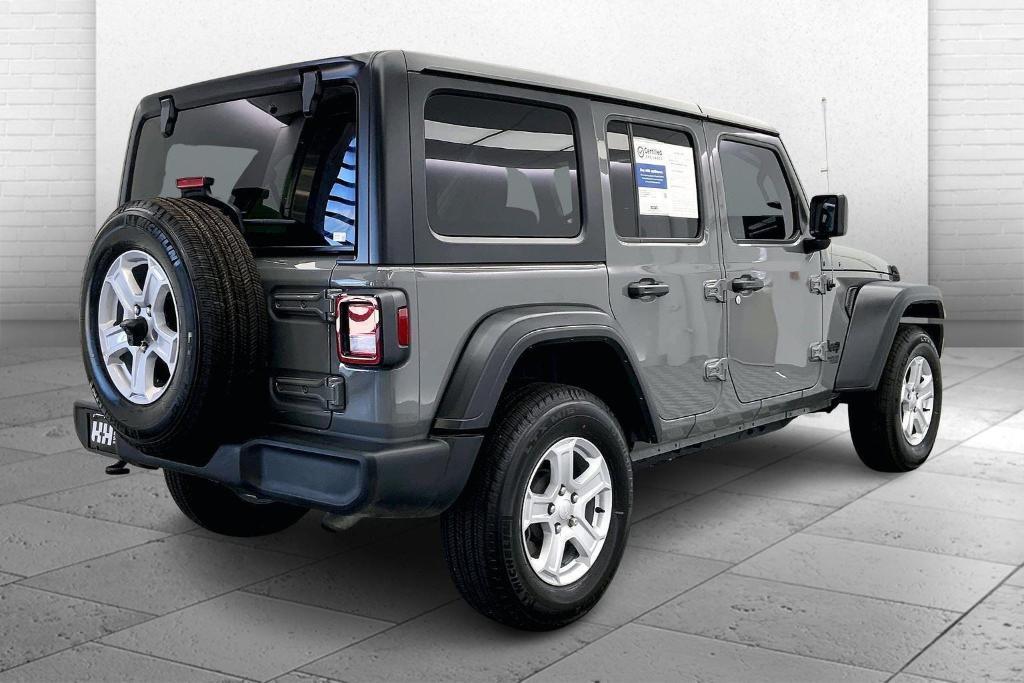 used 2021 Jeep Wrangler Unlimited car, priced at $33,995