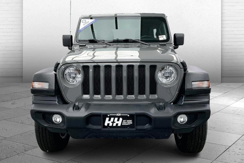 used 2021 Jeep Wrangler Unlimited car, priced at $33,995